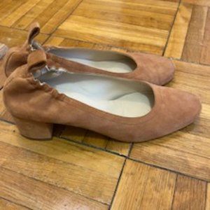 Everlane Day Heel Brown Suede 8.5